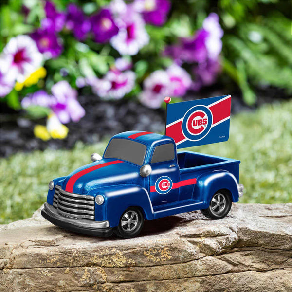 Chicago Cubs Rally Truck Statue