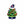 Load image into Gallery viewer, Chicago Cubs Mini LED Tabletop Christmas Tree
