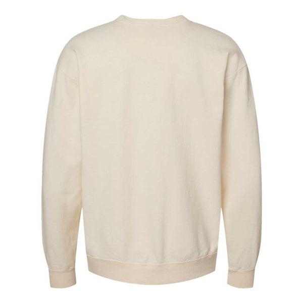 Wrigleyville Neighborhood Chicago Stars Parchment Lightweight Crewneck Sweatshirt