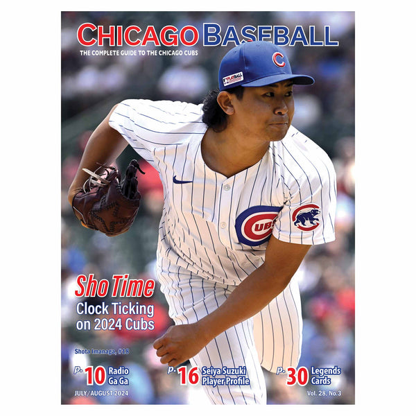 Chicago Baseball July/August2024 Issue Program/Scorecard