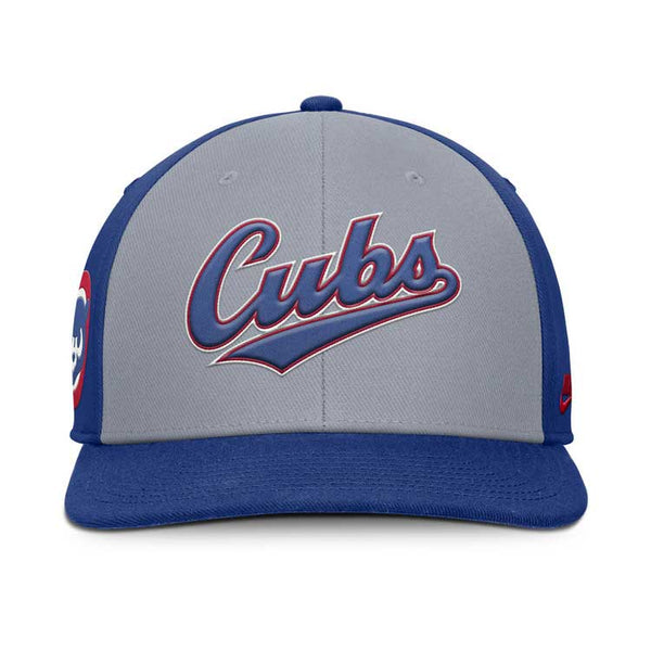 Chicago Cubs Nike Dri-Fit Pro Structured Square Bill Adjustable Cap