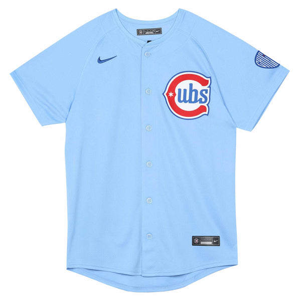 Chicago Cubs Blues Alternate 2 Pre School Nike Vapor Limited Jersey