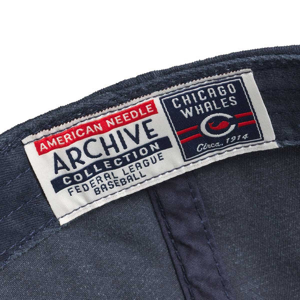 Chicago Whales Navy Archive Legend Adjustable Cap
