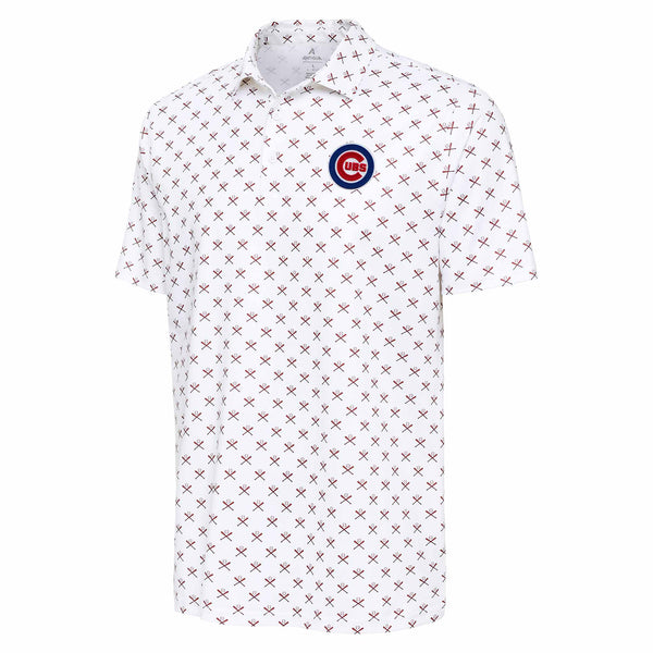 Chicago Cubs Antigua Bullseye Strike Out Polo