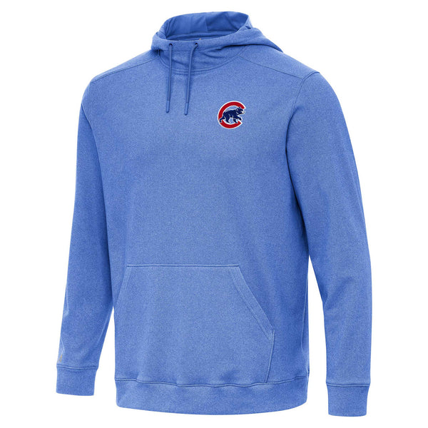 Chicago Cubs Antigua Walking Bear Royal Cloud Hooded Sweathsirt
