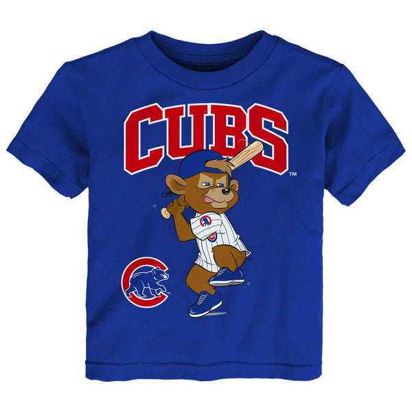 Chicago Cubs Toddler Mascot Clark The Bear T Shirt