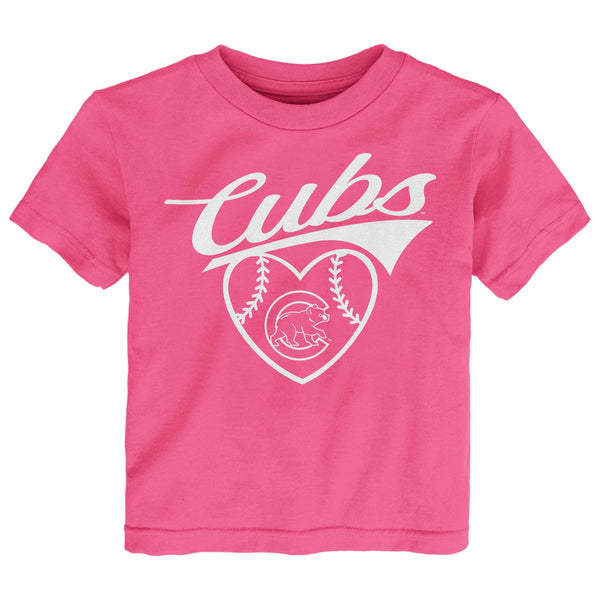 Chicago Cubs Toddler Girls Homerun Honey T Shirt