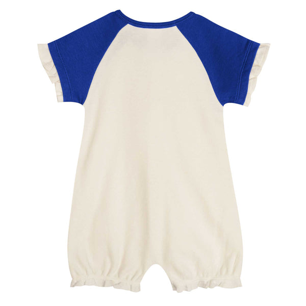 Chicago Cubs Newborn Girls Slide Run Coverall