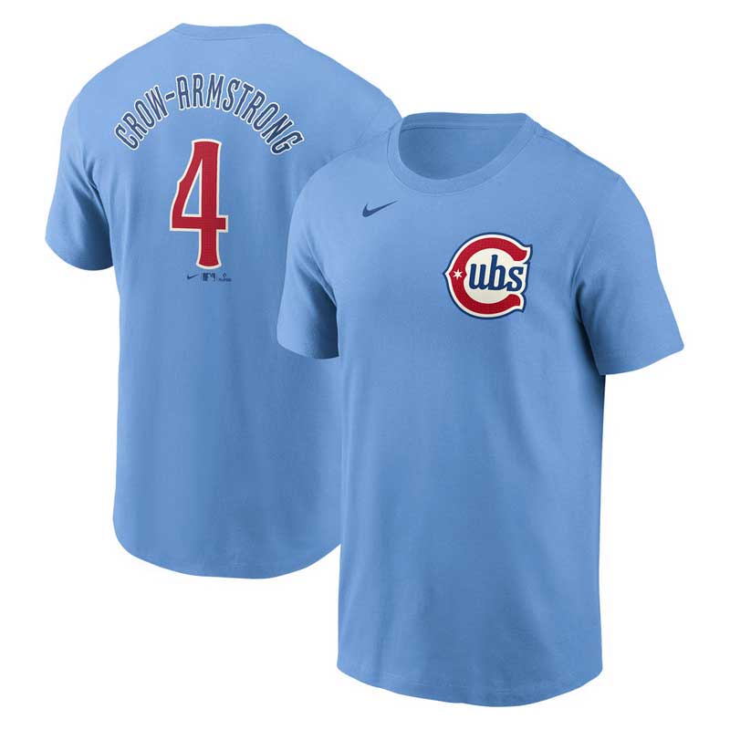Chicago Cubs Pete Crow-Armstrong Nike Blues Alternate 2 Fuse