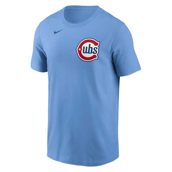 Chicago Cubs Pete Crow-Armstrong Nike Blues Alternate 2 Fuse Name & Number T-Shirt