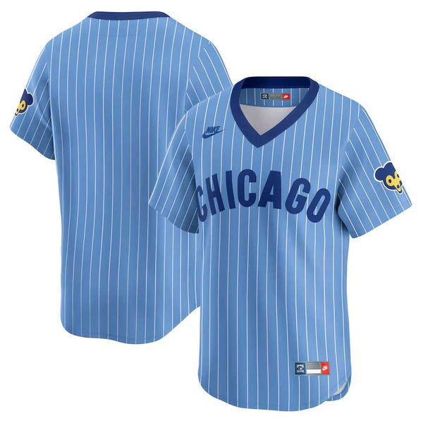 Chicago Cubs Nike Vapor Limited 1957-78 Road Cooperstown Jersey