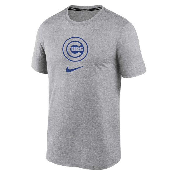 Chicago Cubs 2025 Nike Authentic Collection Grey Early Work T Shirt