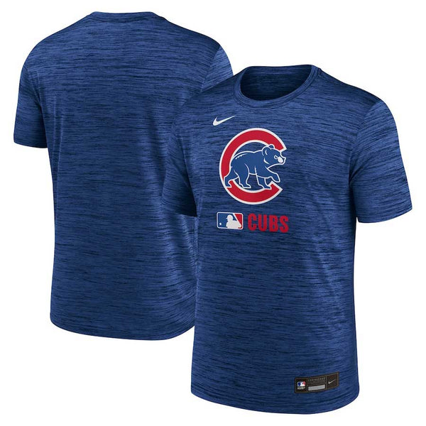 Chicago Cubs 2025 Nike Authentic Collection Royal Velocity Dri Fit T Shirt