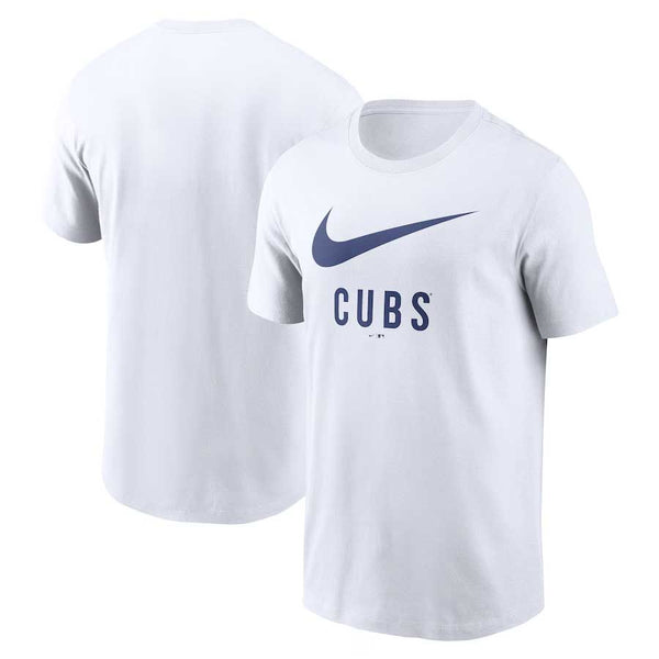 Chicago Cubs Nike Swoosh Cotton T Shirt