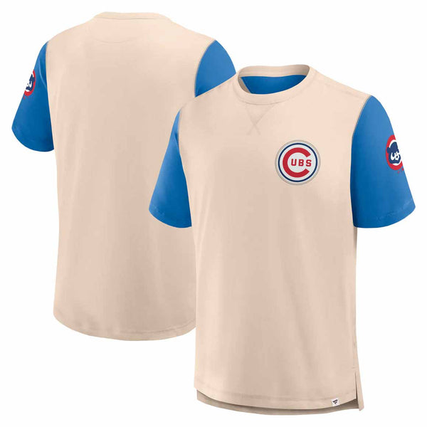 Chicago Cubs Fanatics Short Sleeve Left Chest Cooperstown T Shirt