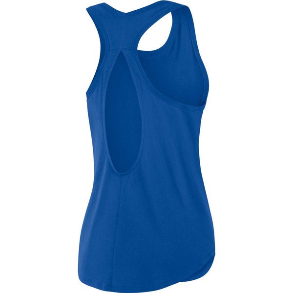 Chicago Cubs Ladies Fanatics Relaxed Fit Low Hip Racerback Tank Top