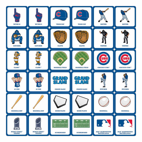 Chicago Cubs Matching Game