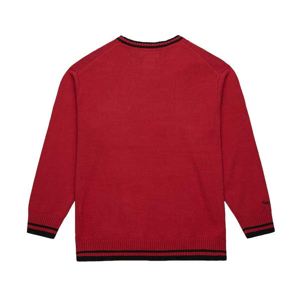 Chicago Bulls Mitchell & Ness Throw It Back Vintage Sweater