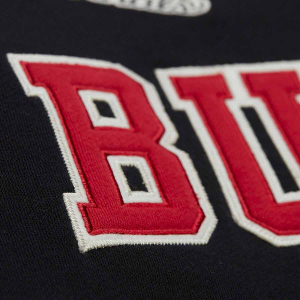 Chicago Bulls Mitchell & Ness Courtside Fleece Button Up Jacket