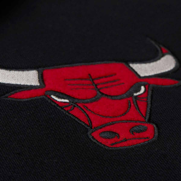 Chicago Bulls Mitchell & Ness Courtside Fleece Button Up Jacket