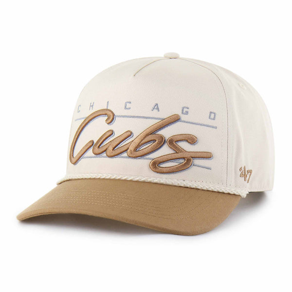 Chicago Cubs 47 Brand Natural Condor Twill Hitch Adjustable Cap