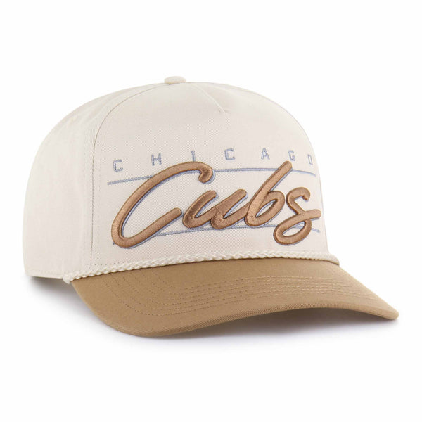 Chicago Cubs 47 Brand Natural Condor Twill Hitch Adjustable Cap