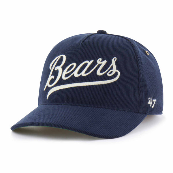 Chicago Bears 47 Brand Navy Golden Age Cord Hitch Adjustable Cap