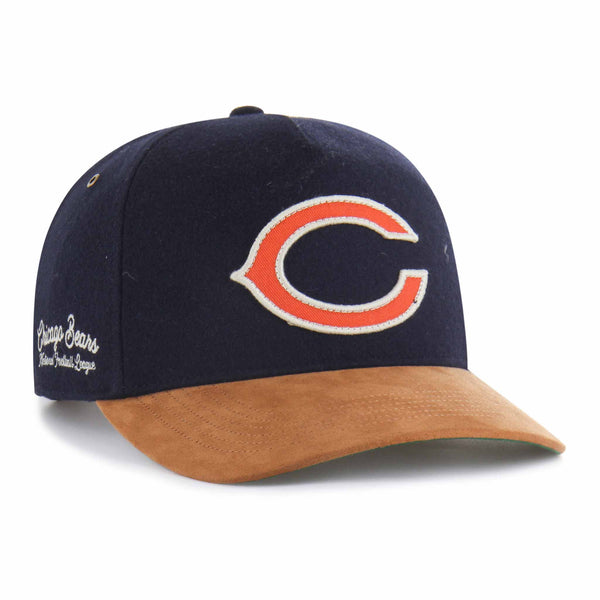 Chicago Bears 47 Brand Navy Golden Age Hitch Adjustable Cap