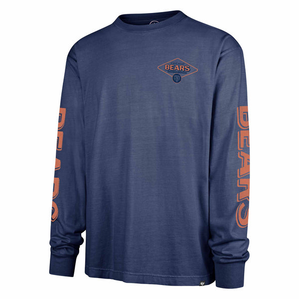 Chicago Bears 47 Brand Portal Cairn Ravine Foundation Long Sleeve T Shirt