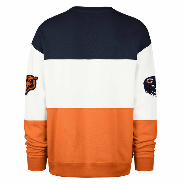 Chicago Bears 47 Brand Sandstone Breeze By Maximalist Crewneck Sweatshirt
