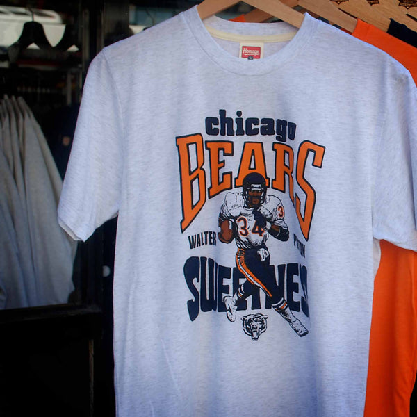 Chicago Bears Walter Payton Homage Sweetness Grey Short Sleeve T Shirt