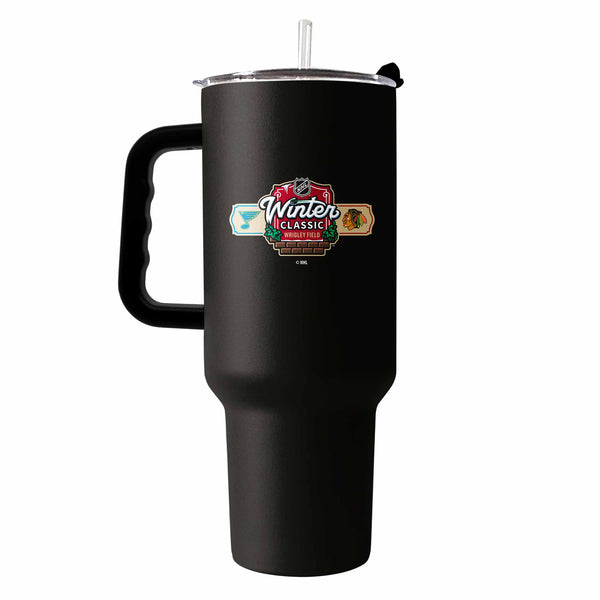 Winter Classic Chicago Blackhawks vs. St. Lous Blues 40 OZ Travel Tumbler Mug