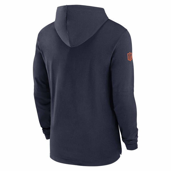 Chicago Bears Nike Dri-FIT Light Weight Long Sleeve Hooded T Shirt