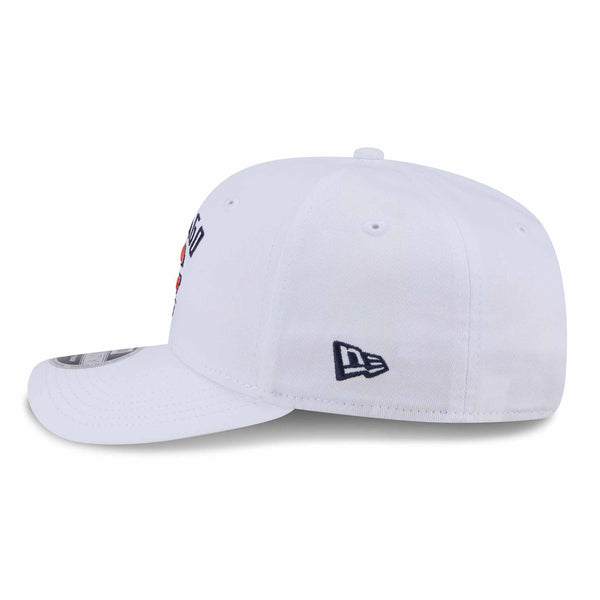 Chicago Bears New Era 9SEVENTY White C Stretch Snap Adjustable Cap