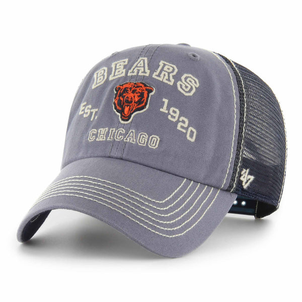 Chicago Bear 47 Brand Navy Decatur Clean Up Adjustable Cap