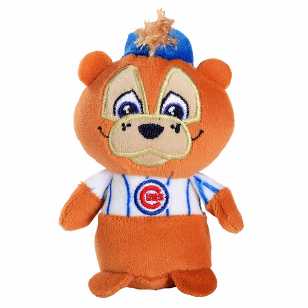 Chicago Cubs 4" Clark the Bear Mascot Teamie Beanie