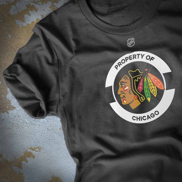 Chicago Blackhawks Fanatics Authentic Pro Secondary Cotton Short Sleeve T Shirt