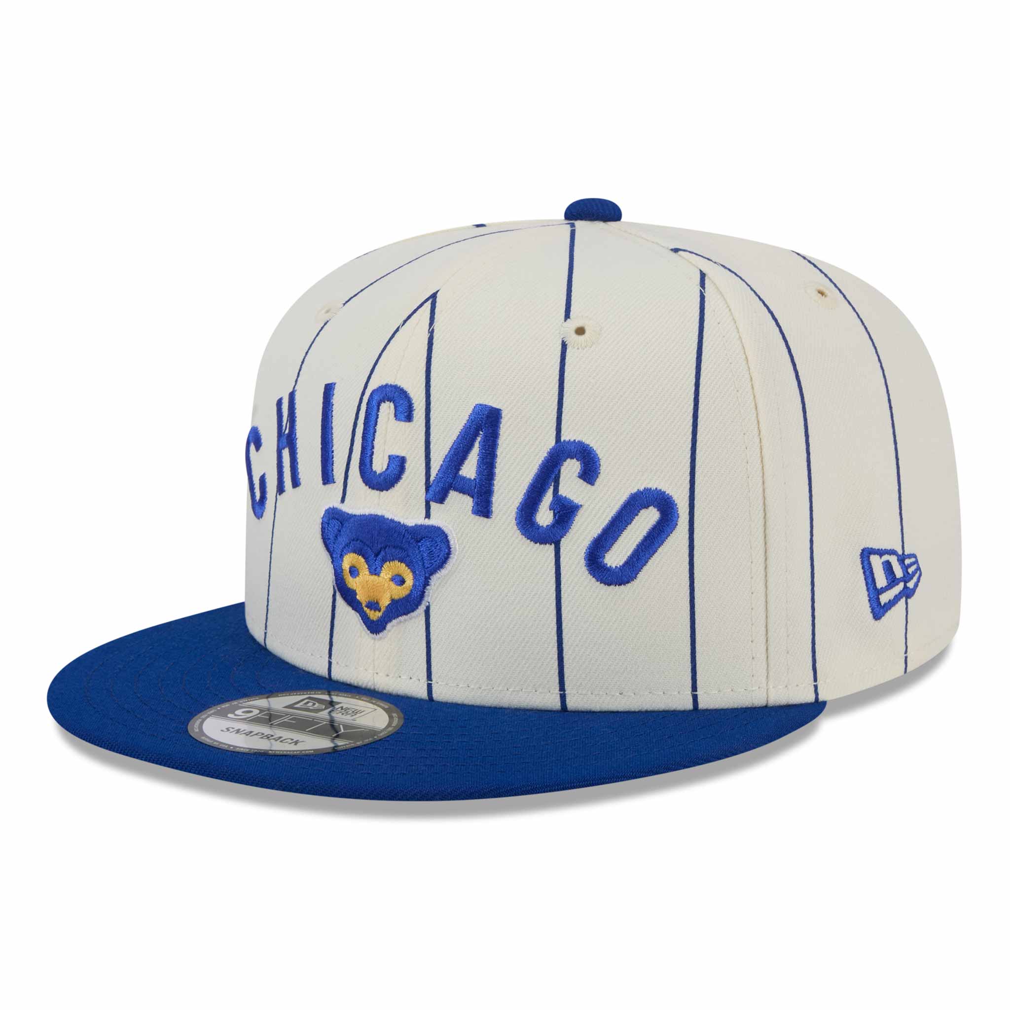 Chicago Cubs New Era Jersey Pinstripe 9FIFTY Snap Back