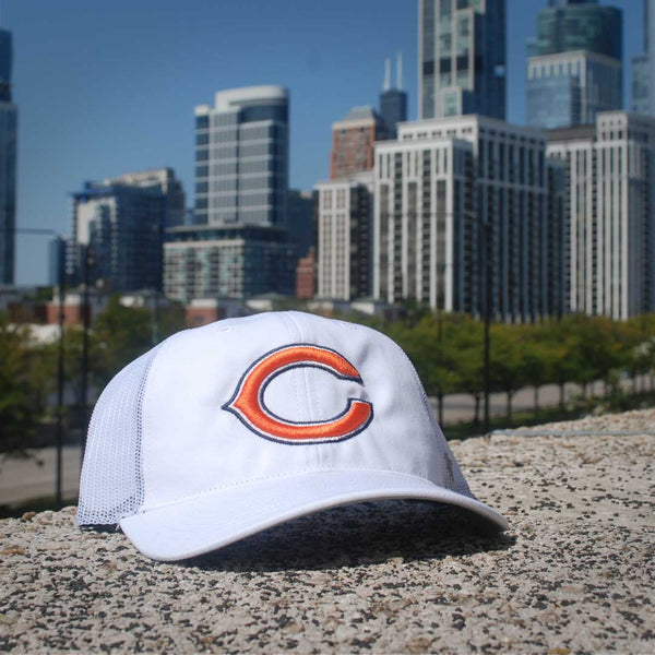 Chicago Bears 47 Brand White Trucker Adjustable Cap