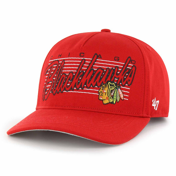 Chicago Blackhawks 47 Brand Red Marquee Hitch Adjustable Cap