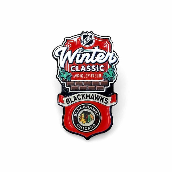 Chicago Blackhawks 2025 Winter Classic Classic Logo Pin