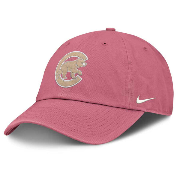 Chicago Cubs 2024 Mothers Day Nike Club Unstructured Adjustable Cap