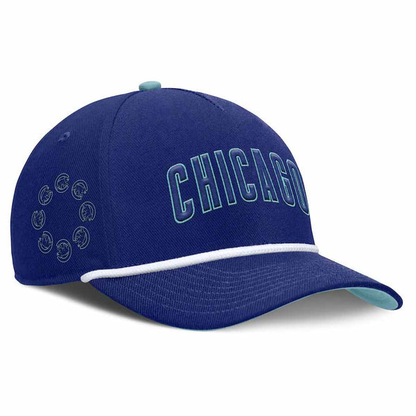 Chicago Cubs 2025 Fathers Day Nike Rise Structured Adjustable Cap