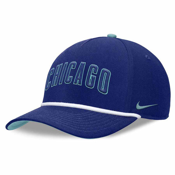 Chicago Cubs 2025 Fathers Day Nike Rise Structured Adjustable Cap