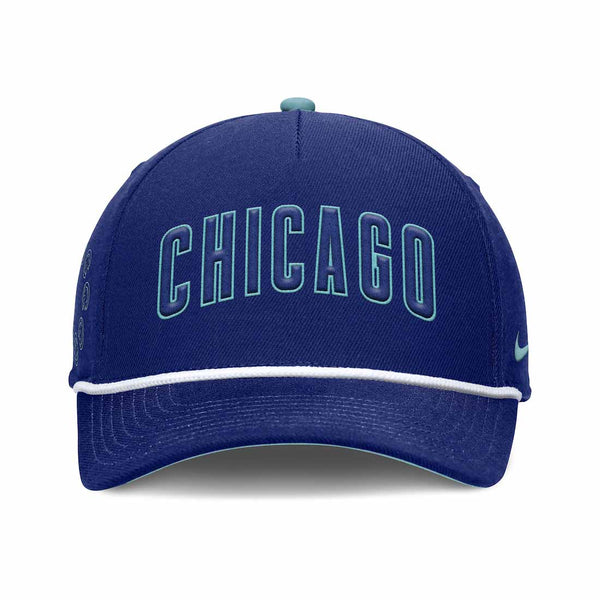 Chicago Cubs 2025 Fathers Day Nike Rise Structured Adjustable Cap