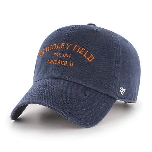 Wrigley Field University Of Illinois 47 Brand Clean Up Adjustable Cap