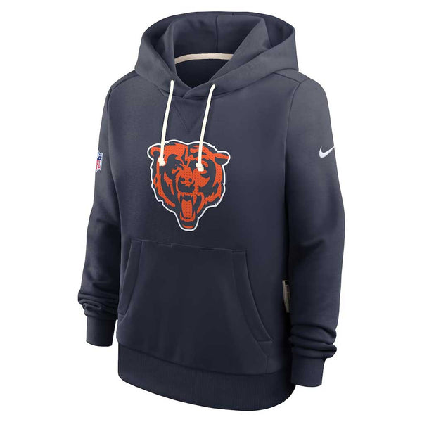 Chicago Bears Nike Women's Sideline Dri Fit Hooded Sweatshirt