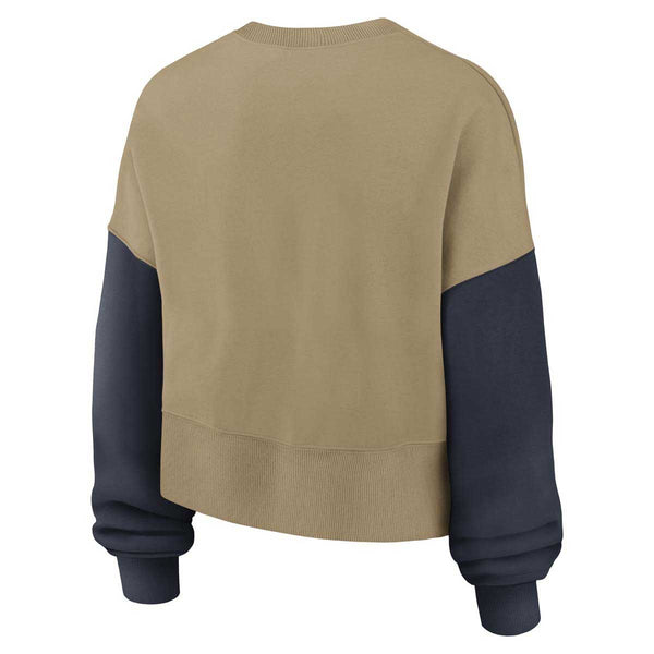 Chicago Bears Nike Women's Rewind Oversize Crewneck Sweatshirt