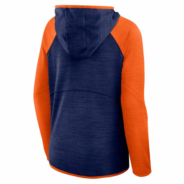 Chicago Bears Fanatics Women's Navy Redzone Full Zip Hooded Sweatshirt