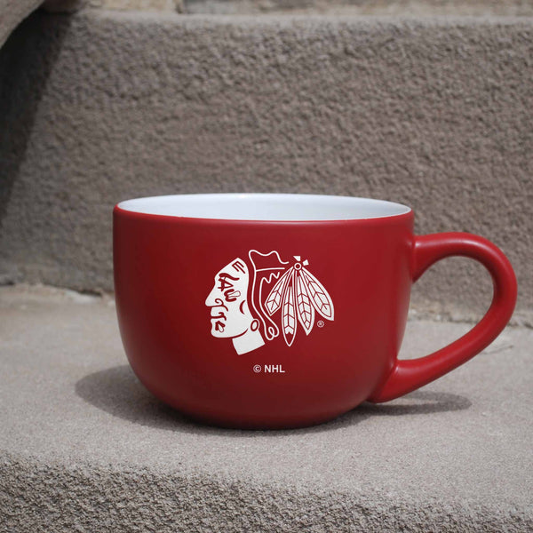 Chicago Blackhawks 23 oz Double Ceramic Coffee Mug